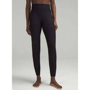 Lululemon Athletica Black Textured Joggers